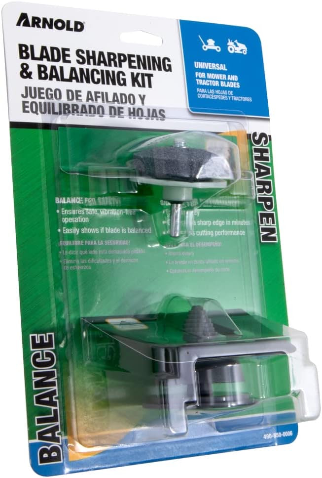 Universal Lawn Mower Blade Sharpener | Drill-Powered | All Brands