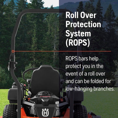 Husqvarna MZ61 Zero-Turn Mower | 24HP Kawasaki | 61" Fabricated Deck