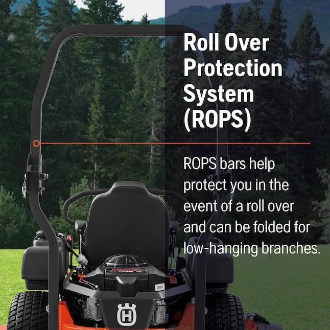 Husqvarna MZ61 Zero-Turn Mower | 24HP Kawasaki | 61" Fabricated Deck