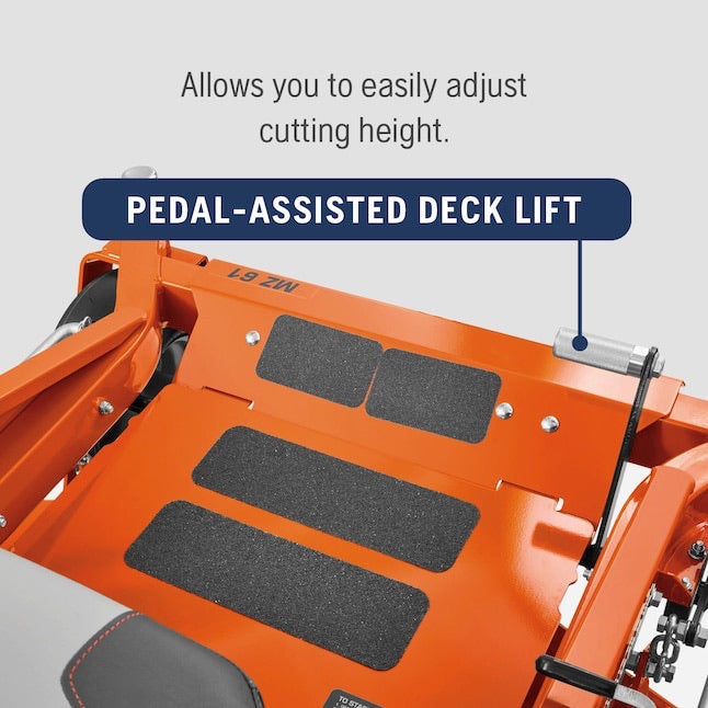 Husqvarna MZ61 Zero-Turn Mower | 24HP Kawasaki | 61" Fabricated Deck