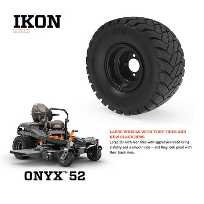 Ariens IKON ONYX 52" Zero-Turn Mower | 23HP Kawasaki V-Twin