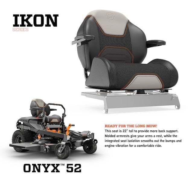Ariens IKON ONYX 52" Zero-Turn Mower | 23HP Kawasaki V-Twin