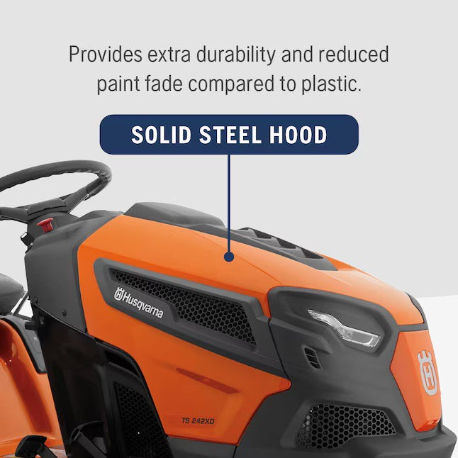 Husqvarna TS 242XD 42" Riding Lawn Mower | 21.5HP Kawasaki V-Twin