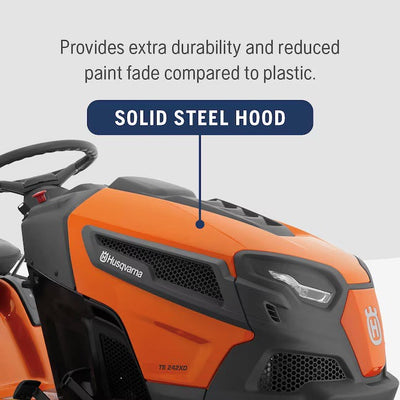 Husqvarna TS 242XD 42" Riding Lawn Mower | 21.5HP Kawasaki V-Twin