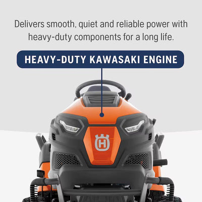 Husqvarna TS 242XD 42" Riding Lawn Mower | 21.5HP Kawasaki V-Twin