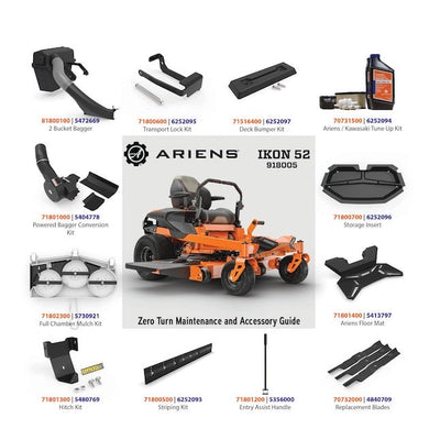 Ariens IKON 52" Zero-Turn Mower | 23HP Kawasaki FR691 Engine