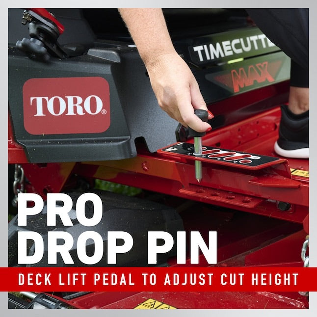 Toro TimeCutter 50" Zero-Turn Mower | 23HP Kawasaki V-Twin | IronForged Deck