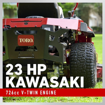 Toro TimeCutter 50" Zero-Turn Mower | 23HP Kawasaki V-Twin | IronForged Deck
