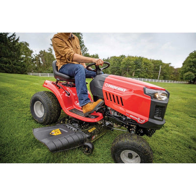 Troy-Bilt Bronco 42" Riding Lawn Mower | 547cc AutoDrive Step-Thru