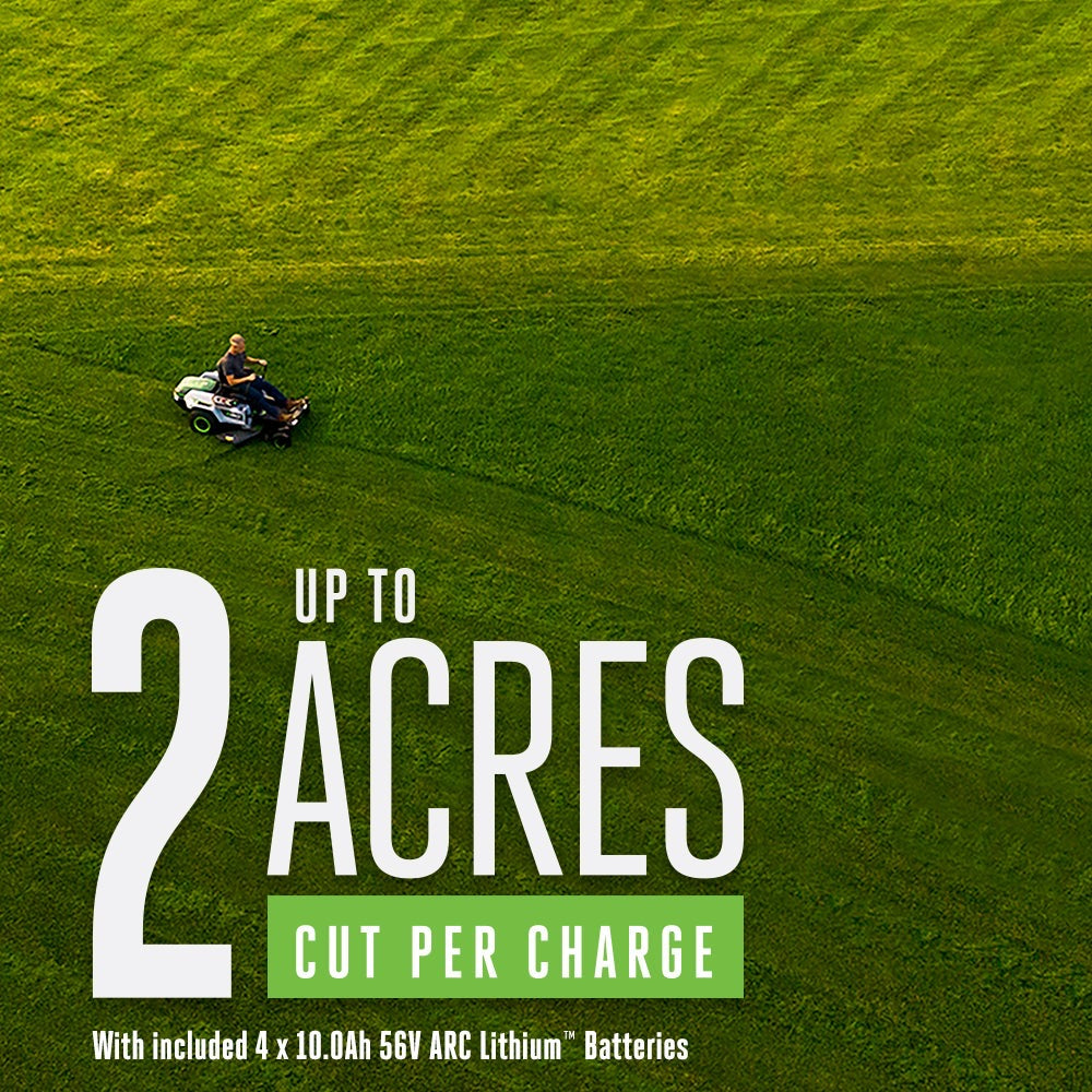 EGO Power+ Z6 42" Zero-Turn Electric Mower | 56V Battery | ZT4204L
